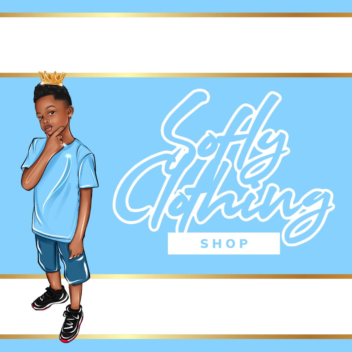 Sofly Sticker SoFly Clothing – SoflyToocute Kidz Designs